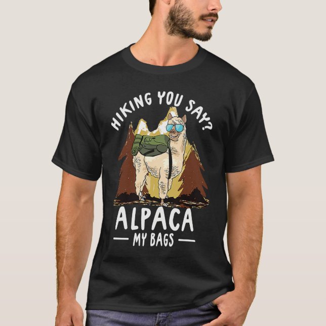 Camiseta Alpaca Hiking Apparel For Women (Anverso)