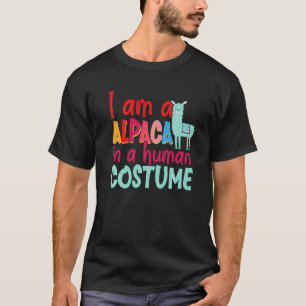 Camiseta Alpaca Llama Divertida Soy Una Alpaca Con Un Disfr
