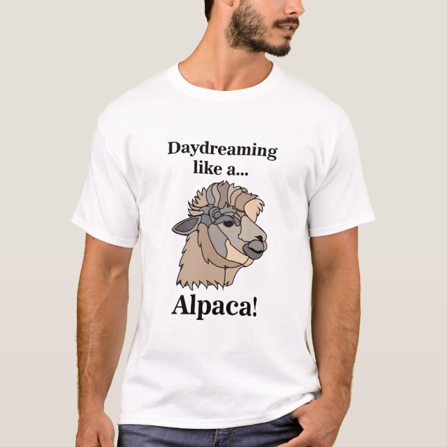 Camiseta Alpaca Llama Lover Funny (Anverso)