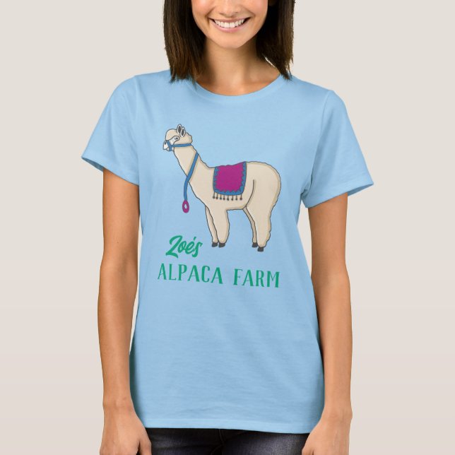 Camiseta Alpaca Lover (Anverso)