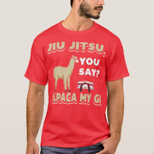Camiseta Alpaca mi gi jiu jitsu brasileño