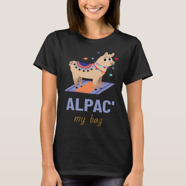 Camiseta Alpaca my bag (Anverso)