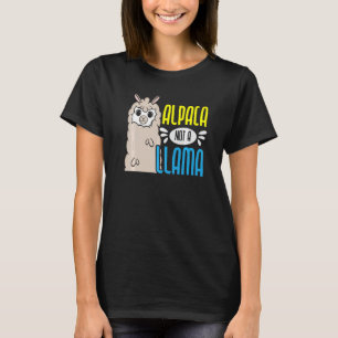 Camiseta Alpaca no es un animal de la granja de susurros de