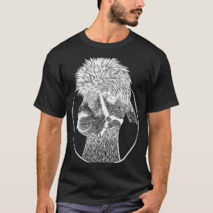 Camiseta Alpaca retro Guanaco Llama Vicuna Breeder Alpaca