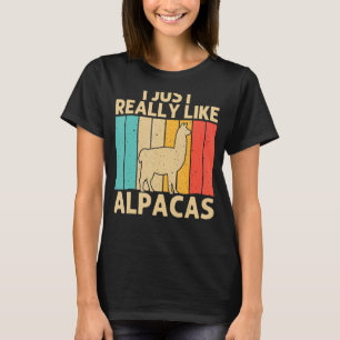 Camiseta Alpaca vintage Para Hombres Mujeres Niños Chicas L