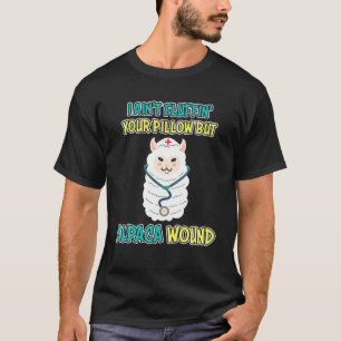 Camiseta Alpaca Wound Funny Enfermería Lover
