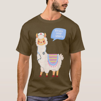 Camiseta Alpaca Your Wound Cute Llama Wound Care Nurse Gift