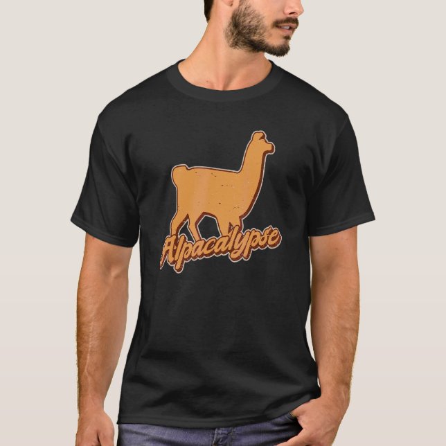 Camiseta Alpacalypes Para Una Alpaca (Anverso)