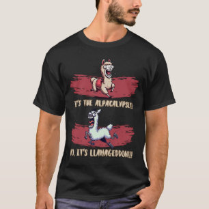Camiseta Alpacalypse y Llamageddon Funny Alpaca y Llama