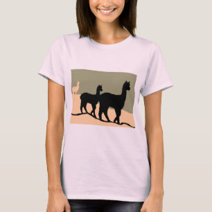 Camiseta Alpacas de la ladera