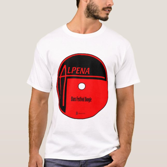Camiseta Alpena Bluesfest (Anverso)