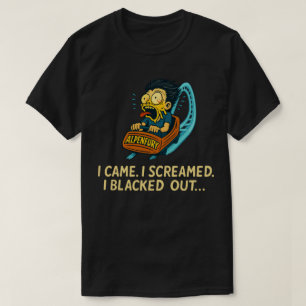 Camiseta AlpenFury Coaster Sobreviviente – Vine, Grité, Me 