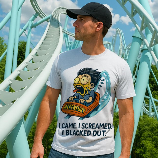 Camiseta AlpenFury: conquisté la bestia - Maravilla de Cana (AlpenFury shirt Canada’s Wonderland, I survived AlpenFury coaster tee, Canada’s Wonderland 2024 )