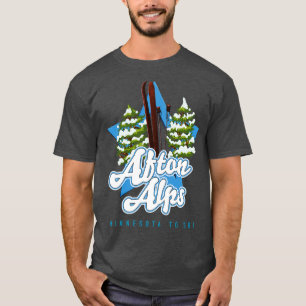 Camiseta Alpes Afton Minnesota A Esquí 1