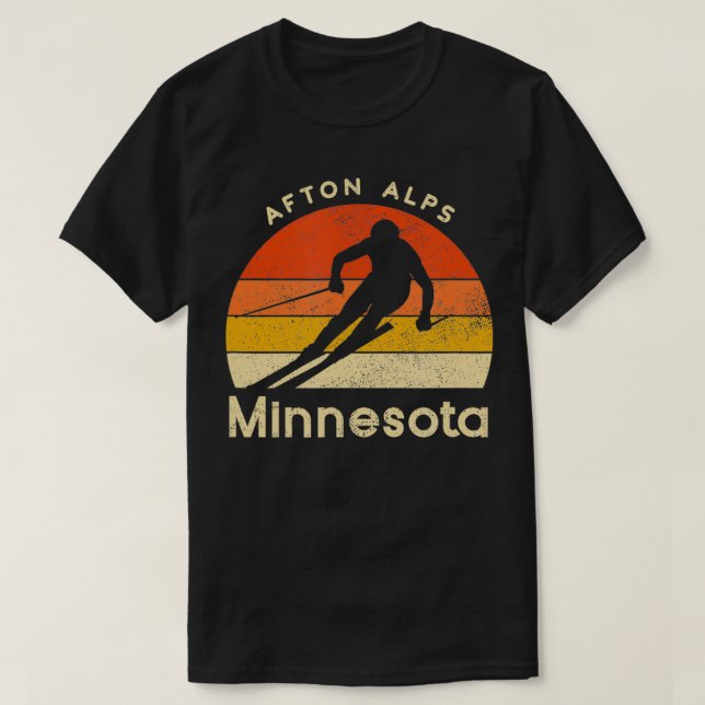 Camiseta Alpes Alpes Alpes Minnesota (Diseño del anverso)