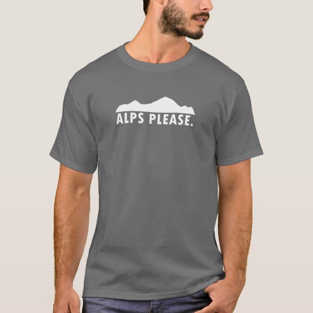 Camiseta Alpes Por Favor (Anverso)