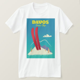 Camiseta Alpes suizos de Davos