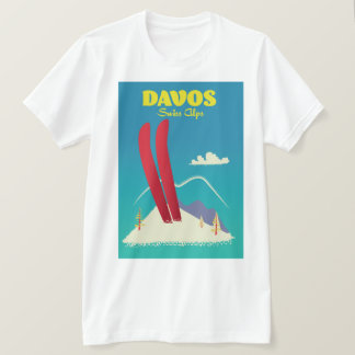 Camiseta Alpes suizos de Davos