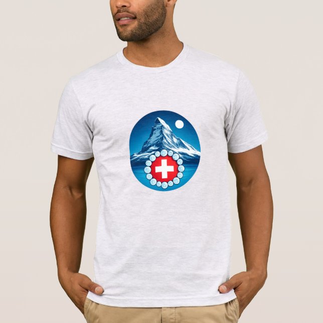Camiseta Alpes suizos - Matterhorn  (Anverso)
