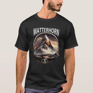 Camiseta Alpes suizos Matterhorn Zermatt 3