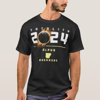 Camiseta Alpha Arkansas 2024 Eclipse solar total