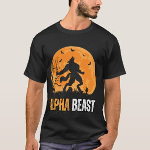 Camiseta Alpha Beast Strand Confident Wolf Meme Betas W