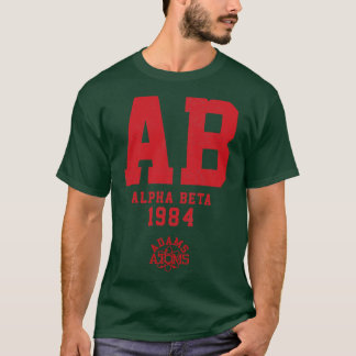 Camiseta Alpha Beta AB 1984 Frate vintage venganza del Ner