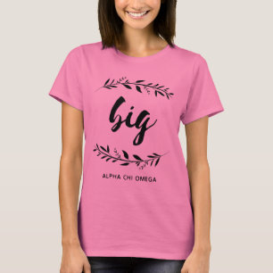 Camiseta Alpha Chi Omega Corona Grande