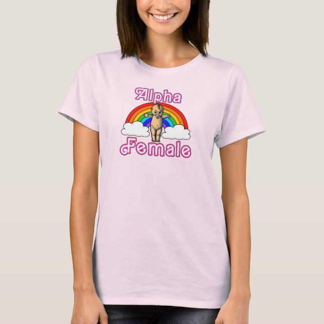 Camiseta "Alpha Female" Women's T-Shirt (Anverso)