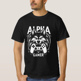 Camiseta Alpha Gamer Wolf Controller 