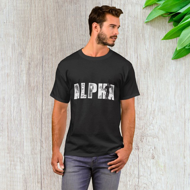 Camiseta Alpha Male (Subido por el creador)