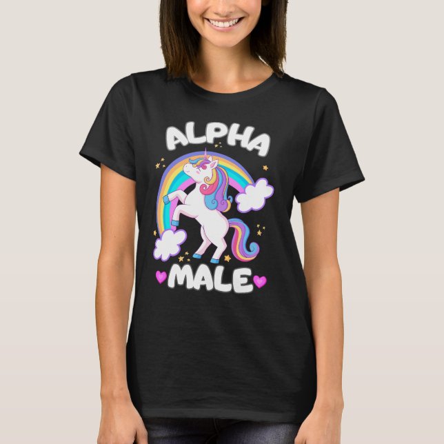 Camiseta Alpha Male (Anverso)