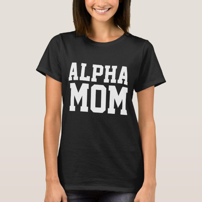 CAMISETA ALPHA MOM T-SHIRTS (Anverso)