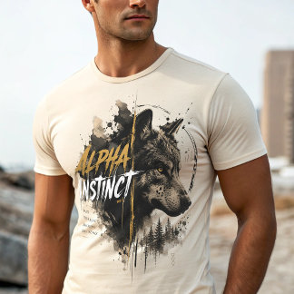 Camiseta Alpha Wolf – Confía en tus Instintos Soli