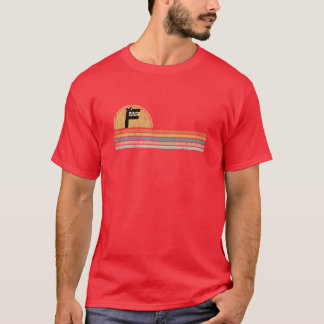 Camiseta Alphabet Lore F Letra Boys Retro Sunset Mountain
