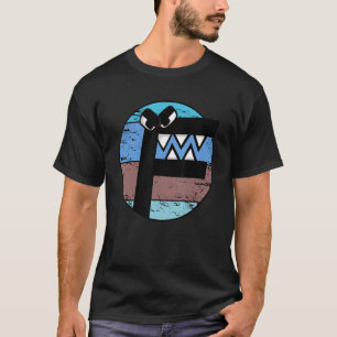 Camiseta Alphabet Lore of Costume Retro Sunset For Boys Vil