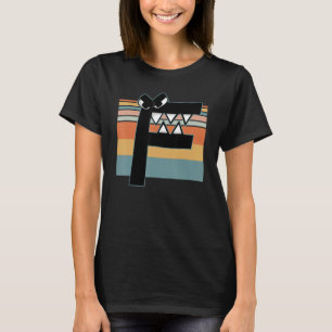 Camiseta Alphabet Lore of Retro Sunset Costume Para Niños V