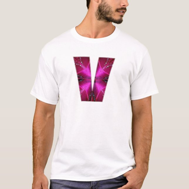 Camiseta Alphabet V VVV (Anverso)
