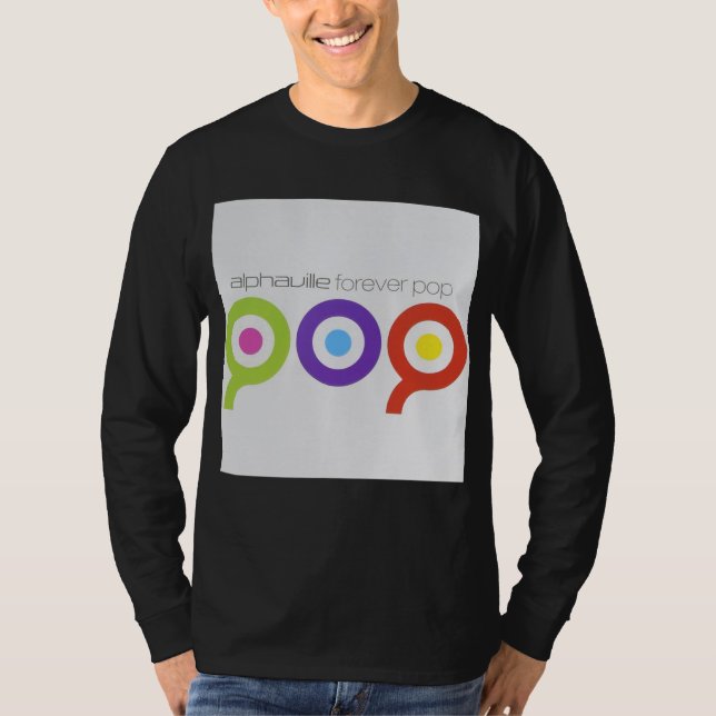 Camiseta Alphaville - Forever Pop álbum 2001 (Anverso)