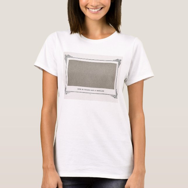 Camiseta Alphonse Allais, April Fools, Gray, Abstrasse Art (Anverso)