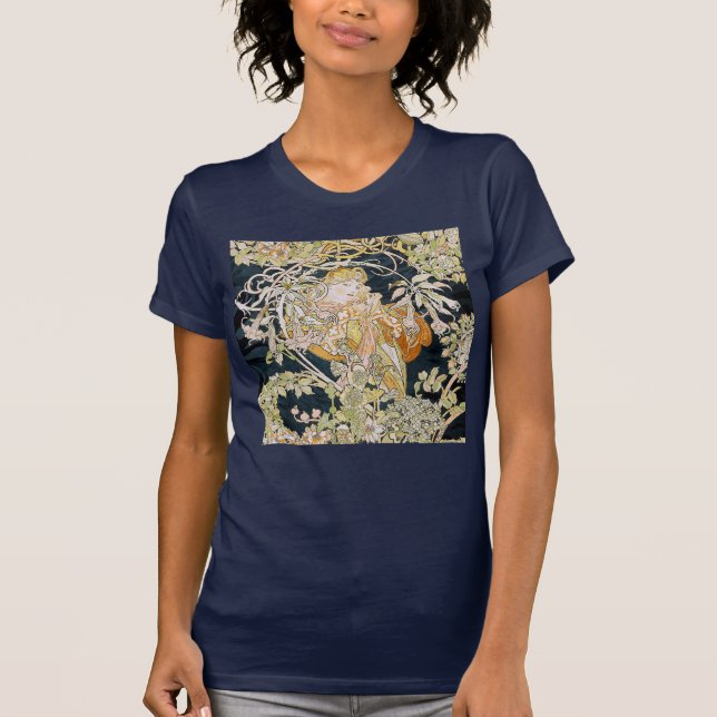 Camiseta “Alphonse Mucha” (Anverso)