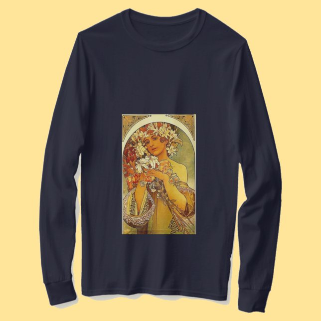 Camiseta Alphonse Mucha (Subido por el creador)