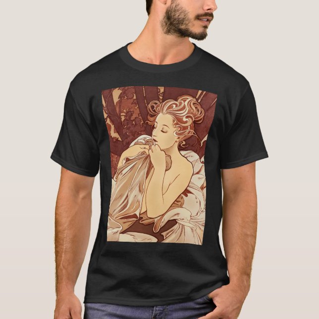Camiseta Alphonse Mucha (1860 1939) (Anverso)