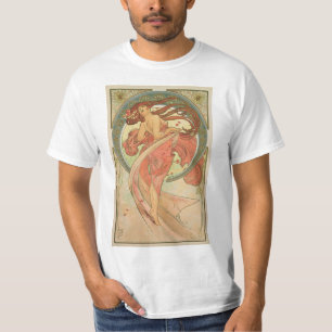 Camiseta Alphonse Mucha - Baile
