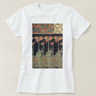 Camiseta Alphonse Mucha Documentos Décoratifs GalleryHD