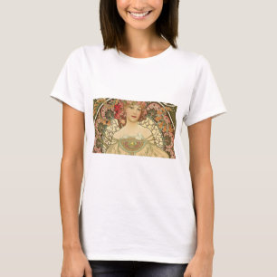 Camiseta Alphonse Mucha - Maestro Art Nouveau
