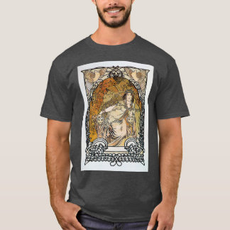 Camiseta Alphonse Mucha Princesse de Tripoli