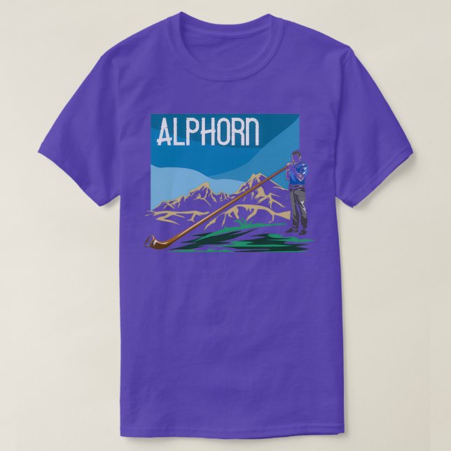Camiseta Alphorn (Diseño del anverso)