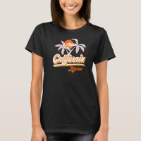 Alpine California 70 Retro Sun Palm Trees Hombres 