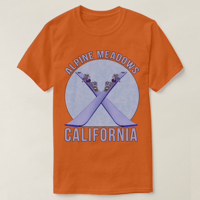 Camiseta Alpine Meadows California (Diseño del anverso)